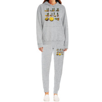 Pineapple Hipster Hoodie & Jogger Set | Artistshot