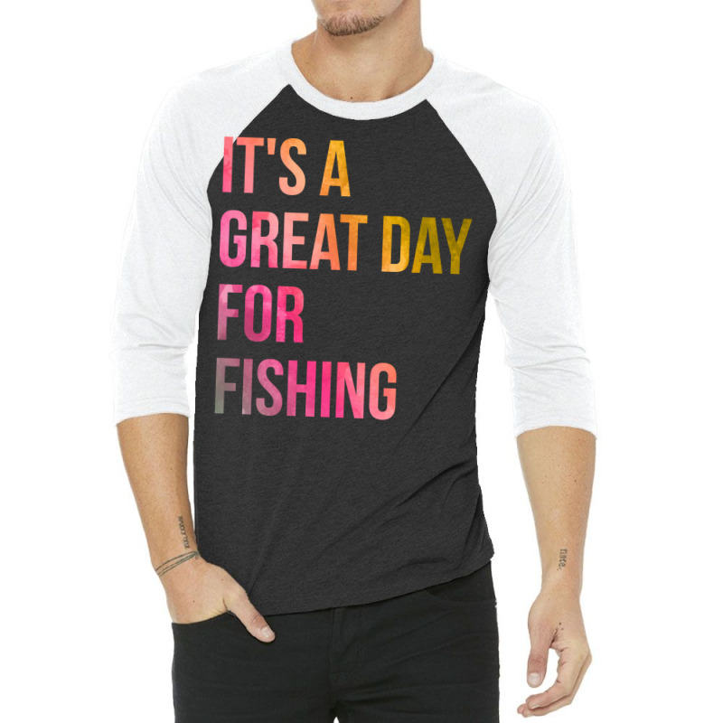 Fishing Quote Nature 3/4 Sleeve Shirt by duszekahumy | Artistshot