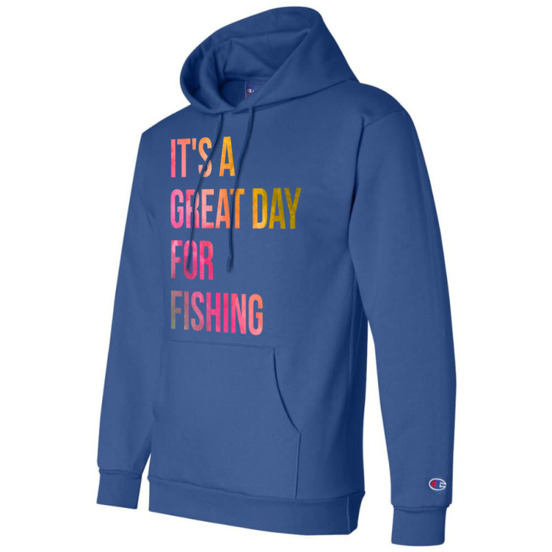 Fishing Quote Nature Champion Hoodie by duszekahumy | Artistshot