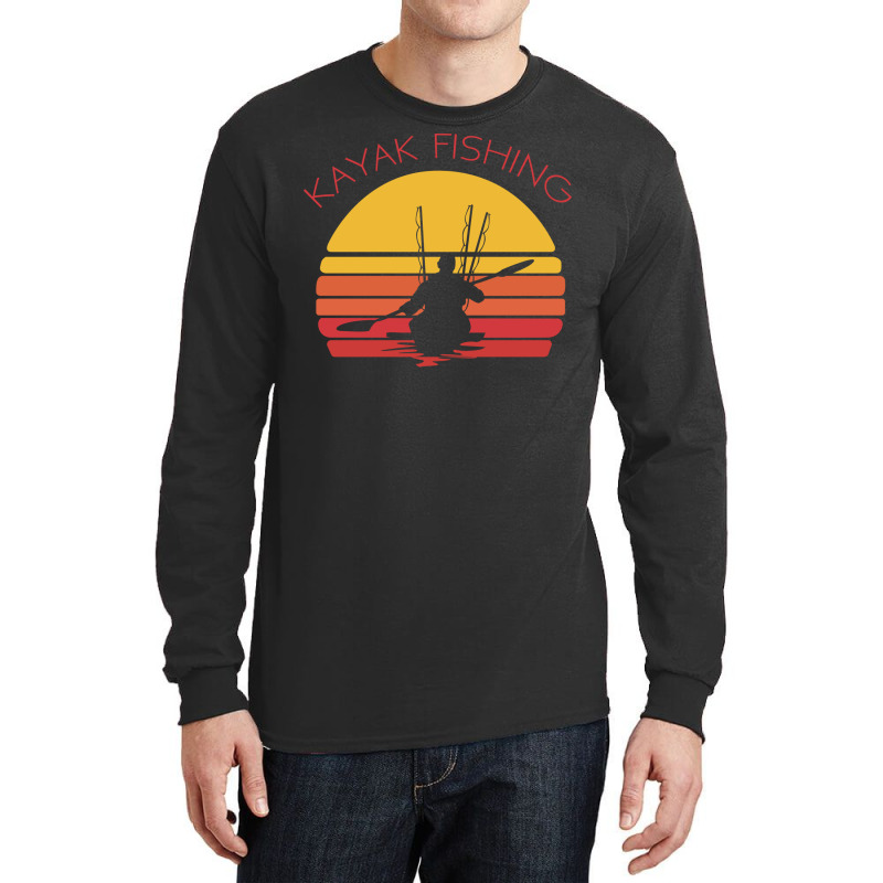 Fishing Kayak Fishing Red Long Sleeve Shirts by rallyjov0 | Artistshot