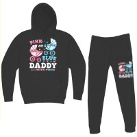 Gender Reveal Daddy Father Travel Hoodie & Jogger Set | Artistshot