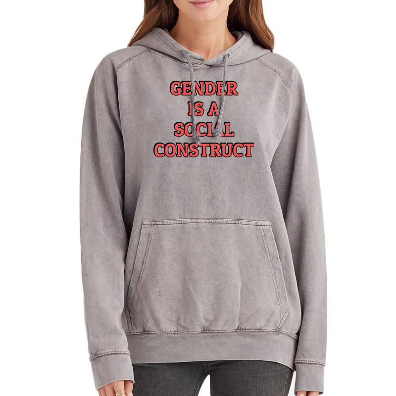 Gender Is A Social Construct Summer Vintage Hoodie by tindalberkay9 | Artistshot