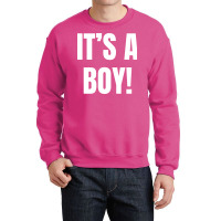 Gender Reveal Party Its A Boy But In Pink Trending Crewneck Sweatshirt | Artistshot