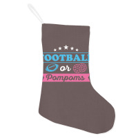 Gender Reveal Football Design For Your Football Fa Holiday Stocking | Artistshot