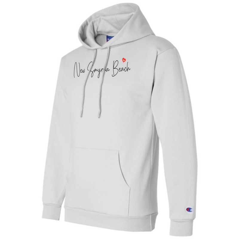 New Smyrna Beach 1 Champion Hoodie | Artistshot