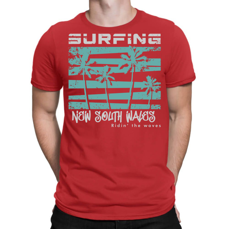 New South Wales Surfing T-shirt | Artistshot