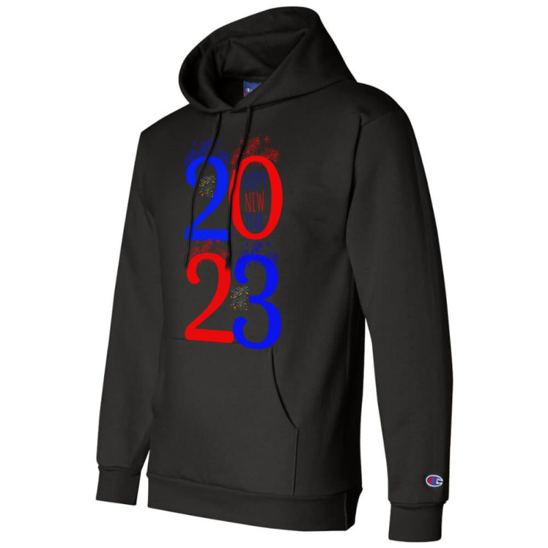 New Years Eve Party Supplies 2023 Happy New Year Champion Hoodie | Artistshot