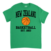 New Zealand Basketball Classic T-shirt | Artistshot