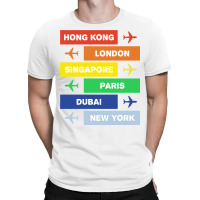 New York Airport 5 T-shirt | Artistshot