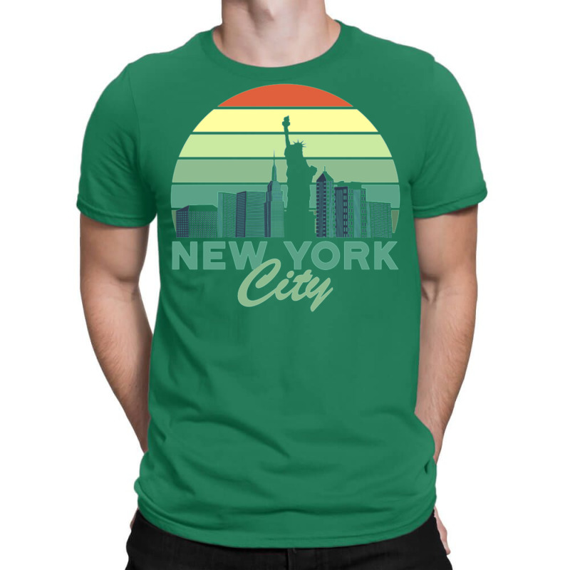 New York City Skyline Product Design Mask Tshirt T-shirt | Artistshot