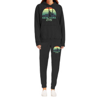 New York City Skyline Product Design Mask Tshirt Hoodie & Jogger Set | Artistshot