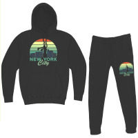 New York City Skyline Product Design Mask Tshirt Hoodie & Jogger Set | Artistshot