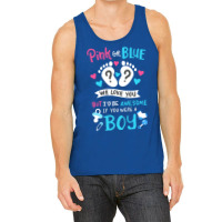 Gender Reveal Pink Or Blue Girl Tumblr Tank Top | Artistshot