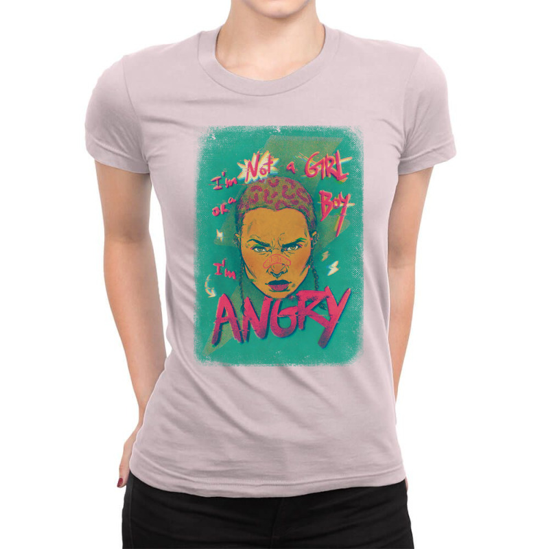 Fuck Gender 70s Ladies Fitted T-Shirt by ebulisawersv | Artistshot