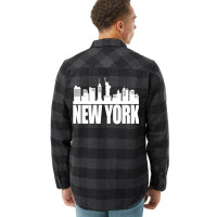 New York Nyc Big City Mask Tshirt Flannel Shirt | Artistshot