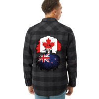 New Zealand New Zealander Canadian Canada Tree Roo Flannel Shirt | Artistshot