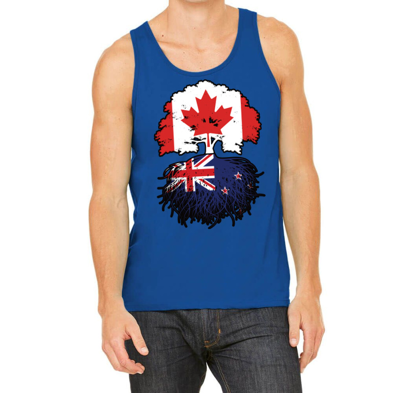 New Zealand New Zealander Canadian Canada Tree Roo Tank Top | Artistshot