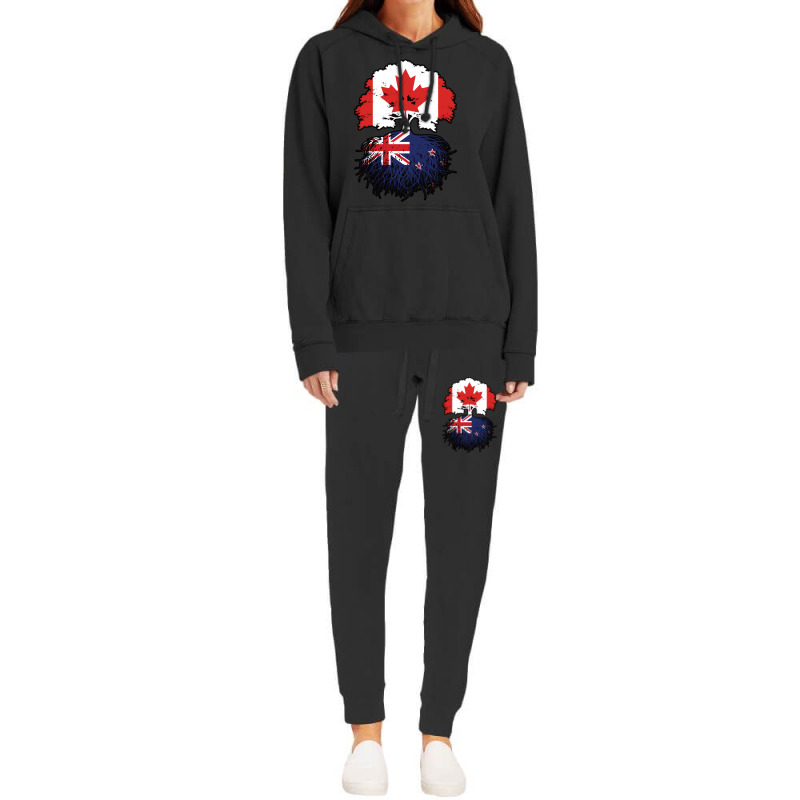 New Zealand New Zealander Canadian Canada Tree Roo Hoodie & Jogger Set | Artistshot