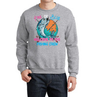 Gender Reveal Fishing Design For A Fishermen Funny Crewneck Sweatshirt | Artistshot