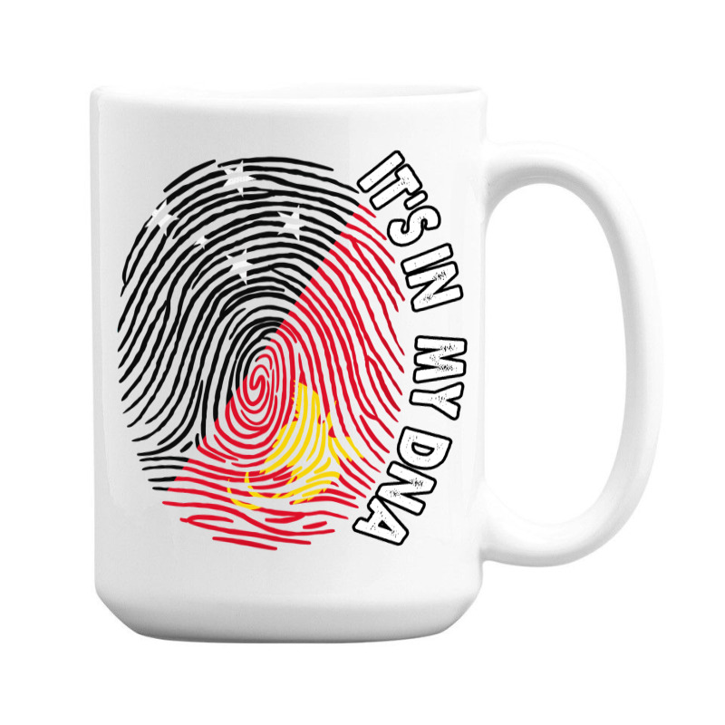 Papua New Guinea Its In My Dna   Papua New Guinea 15 Oz Coffee Mug | Artistshot