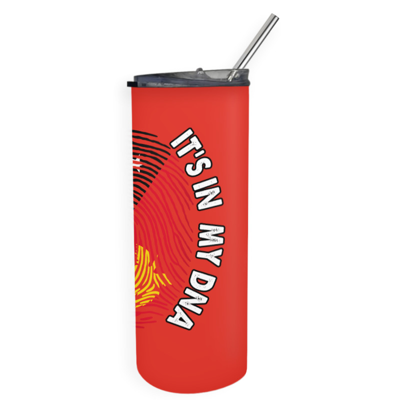 Papua New Guinea Its In My Dna   Papua New Guinea Skinny Tumbler | Artistshot