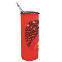 Papua New Guinea Its In My Dna   Papua New Guinea Skinny Tumbler | Artistshot