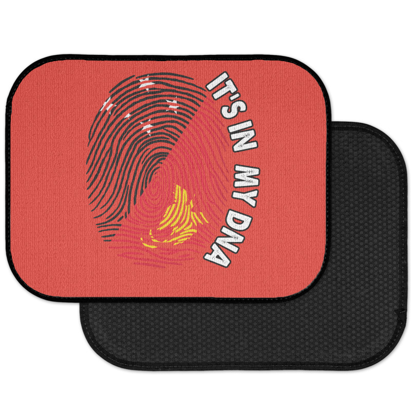 Papua New Guinea Its In My Dna   Papua New Guinea Rear Car Mat | Artistshot