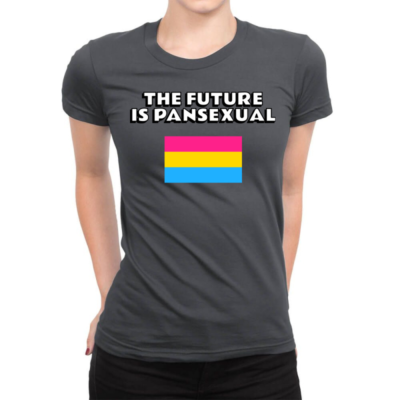 The Future Is Pansexual Pansexuality Pride  Aesthe Ladies Fitted T-Shirt by samjiemineef | Artistshot