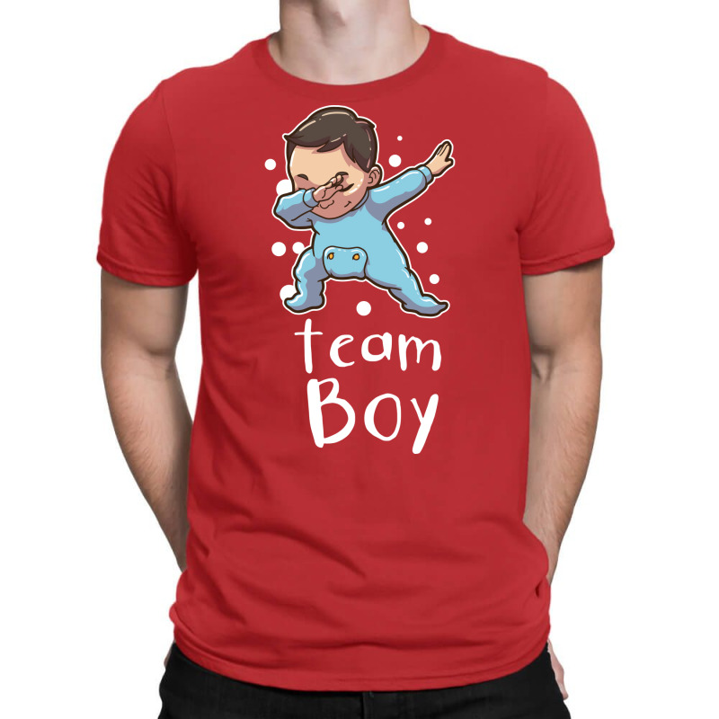 Gender Reveal Team Boy Ba Music T-shirt | Artistshot