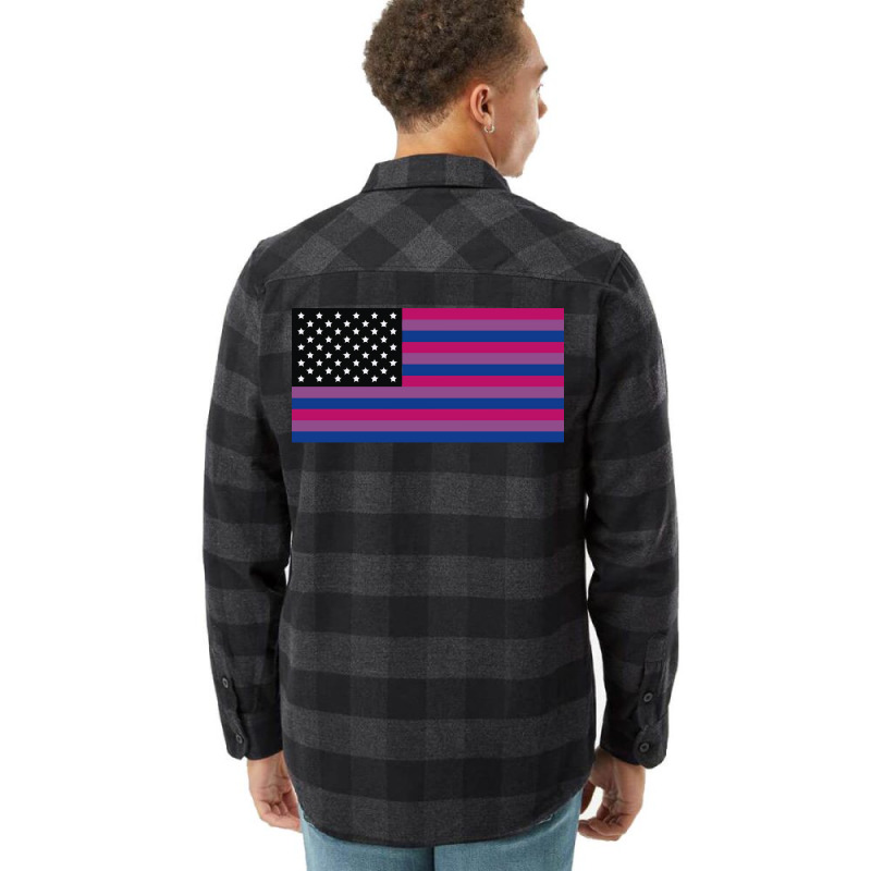 United States Of Bisexual Aesthetic Flannel Shirt | Artistshot