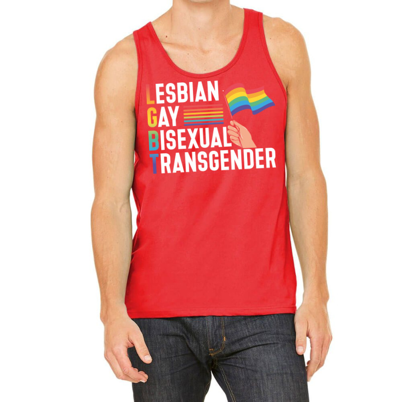 Lgbt Gay Pride Month Lesbian Gay Bisexual Transgen Tank Top | Artistshot