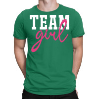 Team Girl Gender Reveal Ba Nature T-shirt | Artistshot