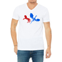 I Ride Horses Because They Don't Make Dragons Anym V-neck Tee | Artistshot