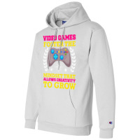 Video Games Foster The Mindset Champion Hoodie | Artistshot