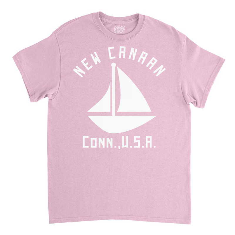 New Canaan Connecticut Sailing  Boating   White Te Classic T-shirt by bromonjielig | Artistshot