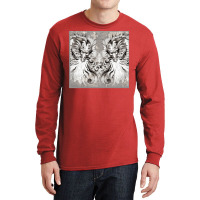 Twin Grey Dragons Long Sleeve Shirts | Artistshot