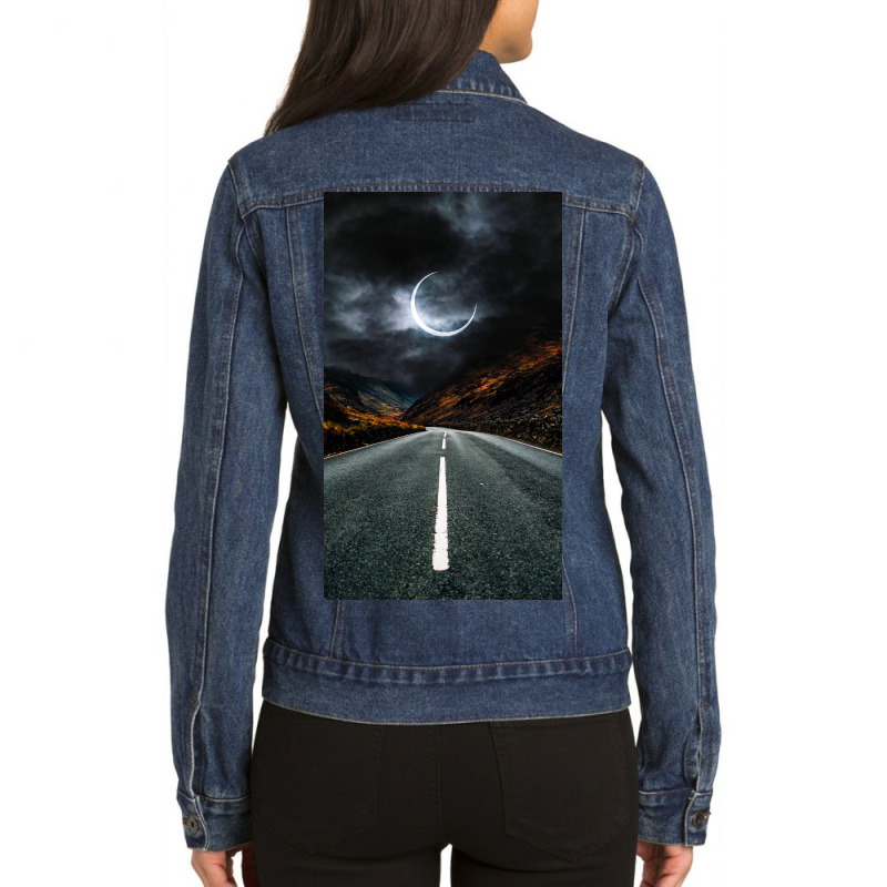 Mountain Ladies Denim Jacket | Artistshot