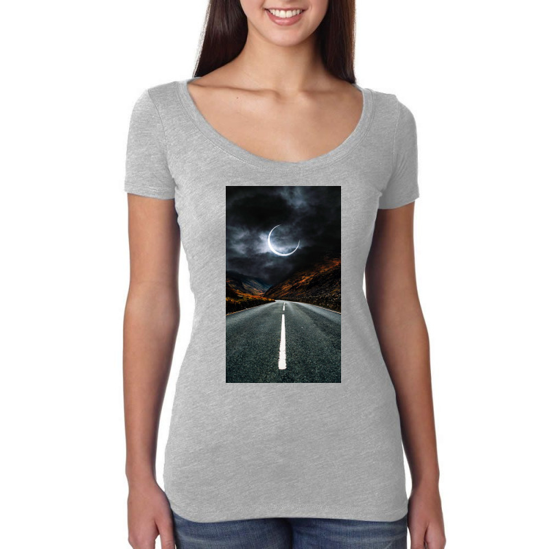 Mountain Women's Triblend Scoop T-shirt | Artistshot