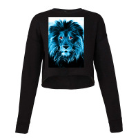 The Spectral King Cropped Sweater | Artistshot