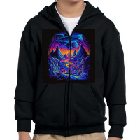 Eye In The Sky Youth Zipper Hoodie | Artistshot