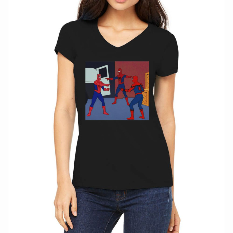 Three Spiders Women's V-neck T-shirt | Artistshot