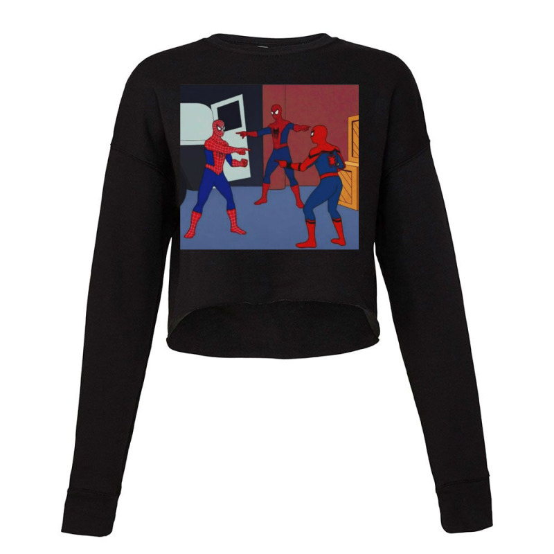 Three Spiders Cropped Sweater | Artistshot