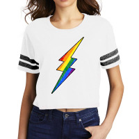 Gay Pride Lgbt Bisexual Boys Men Thunder Blitz Sum Scorecard Crop Tee | Artistshot