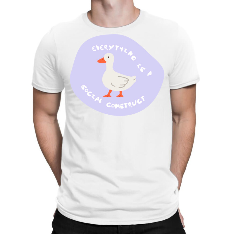 Everything Is A Social Construct Yellow T-shirt | Artistshot