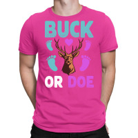 Buck Or Doe Gender Reveal Matching Ba Funny T-shirt | Artistshot