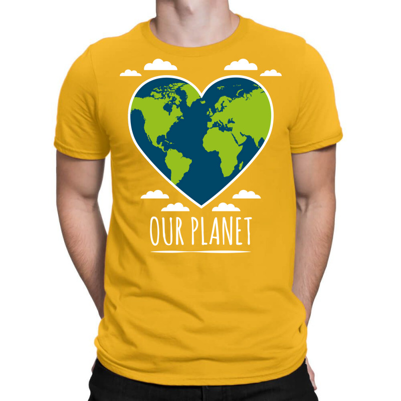 Climate Change Awareness Recycle Love Our Planet E T-Shirt by kouchtolleyx | Artistshot