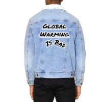 Bad Global Warming Nature (1) (1) Unisex Sherpa-lined Denim Jacket | Artistshot