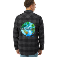 Beautiful Celebrate Earth Day Environmental Earth Flannel Shirt | Artistshot