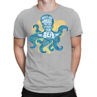 Cute Octopus Ocean Sea Girl (1) T-shirt | Artistshot