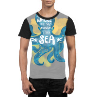 Cute Octopus Ocean Sea Girl (1) Graphic T-shirt | Artistshot